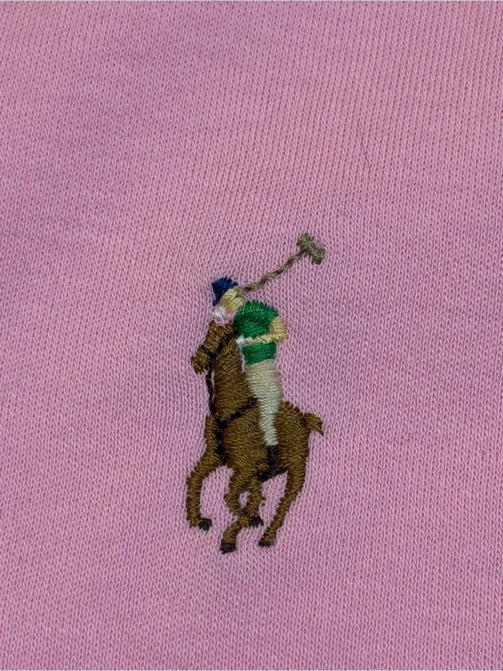 Ralph Lauren Mens Short Sleeve Polo Shirt with Pony L (?) Cotton No size Tag
